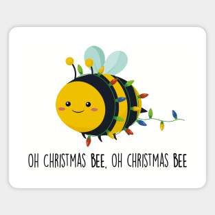 Christmas Bee Cute Bee Pun T-shirt Magnet